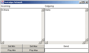 Screenshot of the Application